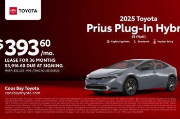 Toyota Prius Plug-In Hybrid 06/27/2025 5728076