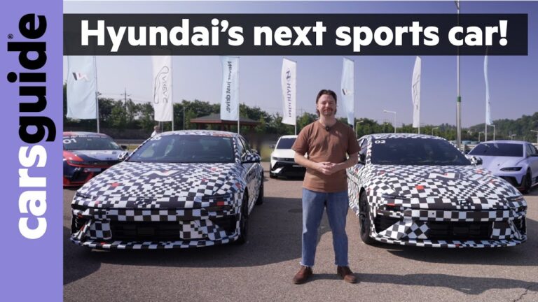 Hyundai Ioniq 6 N 2026 review: Prototype electric car test of new Tesla ...