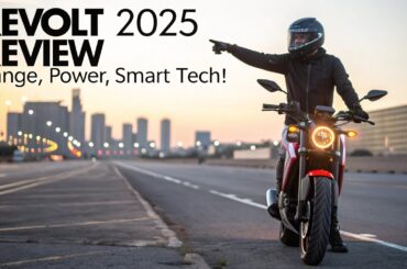 Revolt 2025 Electric Motorcycle Review ultimate Performance, Smart Features