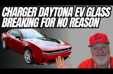 Dodge Charger Daytona EV Windows Breaking Spontaneously