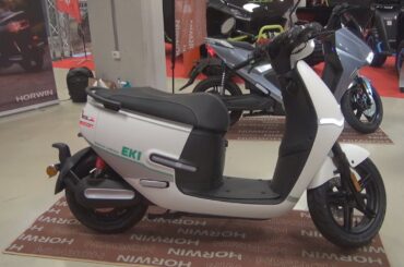Horwin EK1 Electric Scooter Motorcycle (2024) Exterior and Interior