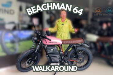 Walkaround | 2025 Beachman 64 Cafe Racer Motorcycle Style Ebike