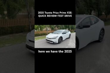 2025 Toyota Prius Prime: QUICK REVIEW+TEST DRIVE #cars #toyota #prius  #prime