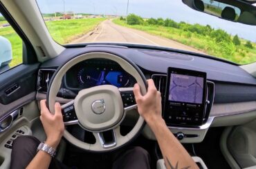 2026 Volvo XC90 T8 Plug-In Hybrid Ultra - POV Driving Impressions