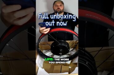 72V 5000W Fat Tyre Bike Conversion Kit from Alibaba Unboxing & First Look!!#Alibaba #Ebike #FatTire