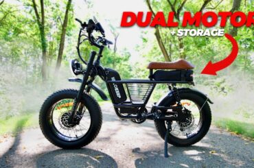 This Dual Motor E-Bike Is POWERFUL AND Practical! - HiKeep ME-T Unboxing and Review