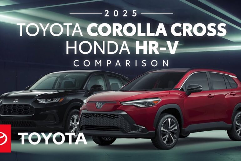 2025 Toyota Corolla Cross vs 2025 Honda HR-V Comparison | Toyota