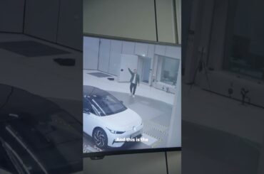 It’s not just a giant fan; it’s our wind tunnel! It’s used to test how air flows around the car 💨