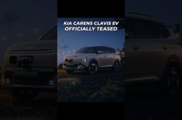Kia officially teases the Carens Clavis EV #PowerDrift #PDArmy #Kia #KiaCarensClavisEV