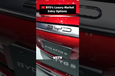 BYD's Luxury Leap: The Future of Electric Vehicles #shorts