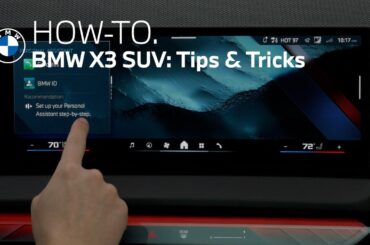 Tips, Tricks and Special Features of the BMW X3 SUV | BMW How-To