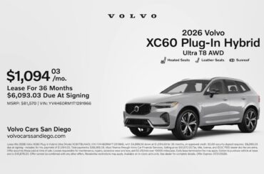 Volvo XC60 Plug-In Hybrid 07/08/2025 5782764