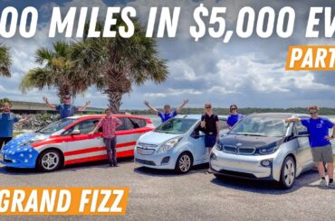 500 Mile Road Trip Race In $5,000 Electric Cars!