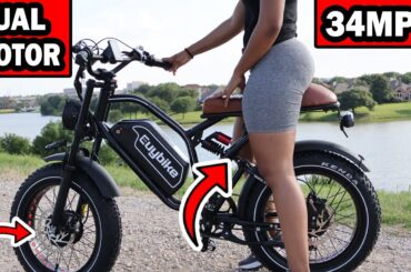 BEST CHEAP FAST EBike Moped of 2025 - EUYBIKE S4 Pro Electric Bike Review 34 MPH DUAL MOTOR