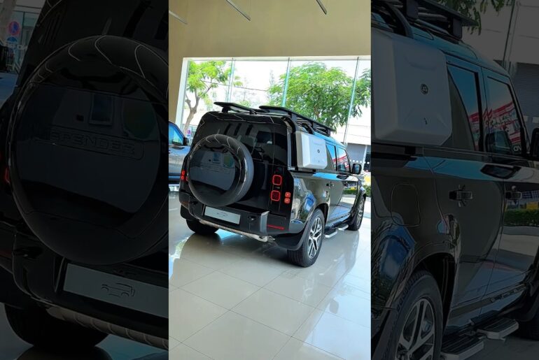 Land Rover defender PHEV 2025 Review black Edition