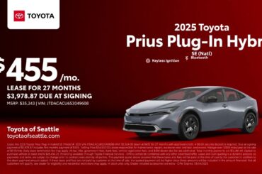 Toyota Prius Plug-In Hybrid 07/05/2025 5769673