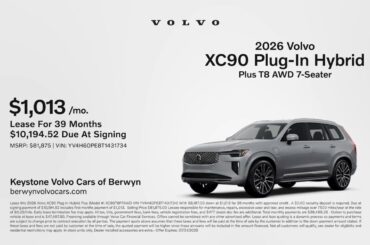 Volvo XC90 Plug-In Hybrid 07/03/2025 5760640