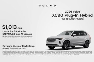 Volvo XC90 Plug-In Hybrid 07/03/2025 5760679