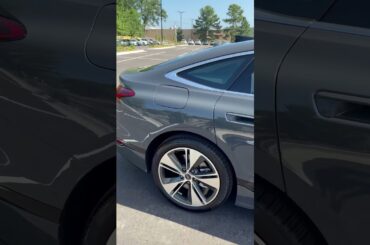 Hands on with the Audi A6 e-tron #electriccar #electricvehicle #audi  #etron