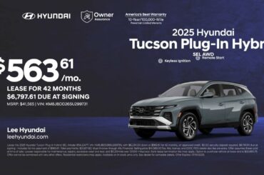 Hyundai Tucson Plug-In Hybrid 07/08/2025 5782873