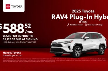 Toyota RAV4 Plug-In Hybrid 07/04/2025 5766640