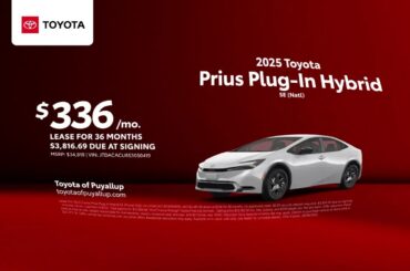 Toyota Prius Plug-In Hybrid 07/04/2025 5766915