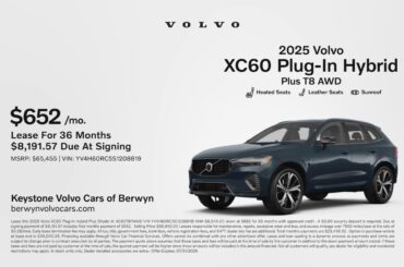 Volvo XC60 Plug-In Hybrid 07/04/2025 5764732