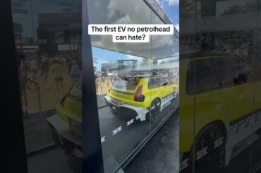 Everyone LOVES this #renault #renault5 #r5 #turbo #3e #newcar #ev #electriccar