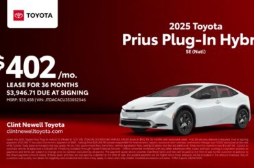 Toyota Prius Plug-In Hybrid 07/14/2025 5815118