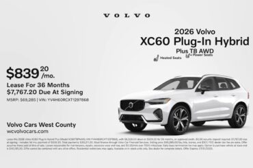 Volvo XC60 Plug-In Hybrid 07/04/2025 5764661