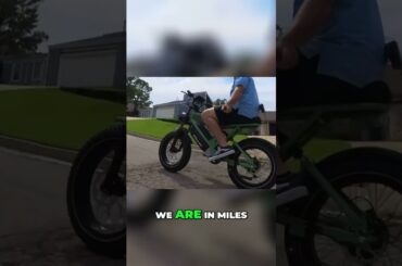 Electric Bike Speed Test: Watch This 1000W Motor!