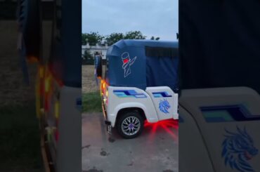 mahindra trio plus electric auto rickshaw modified #shorts #mahindra #trioplus #electricauto #auto