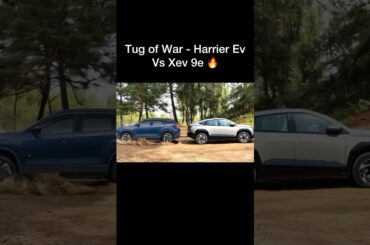Mahindra XEV 9e vs Tata Harrier EV: Epic Tug of War!