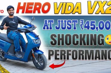HERO VIDA VX2 Plus Review | Starts From Just 45,000*/- | Electric Vehicles India