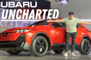 New Subaru Uncharted EV! My First Look & Full Tour