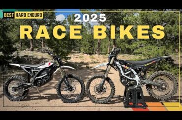 Testing the Best 2025 Electric Dirt Bikes for Hard Enduro | Surron Ultra Bee vs Zero XE
