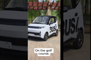 Goodbye golf carts  hello  Impulse Nano-3  Electric Micro Car #EV #UrbanCommute #ImpulseNano3 #lsv