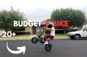 I Bought The CHEAPEST E-bike [20+MPH]