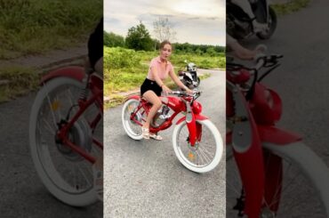 THE FUTURE IS NOW! Electric Two Stroke Velomotor