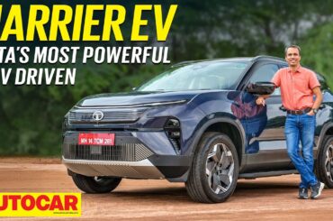 Tata Harrier EV review - The 313hp all-electric Tata SUV | First Drive | Autocar India