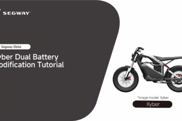 Segway Ninebot EBIKE Xyber - Dual Battery Modification Tutorial
