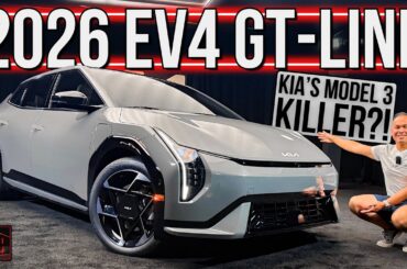 The 2026 Kia EV4 GT-Line Is A Distinctively Styled Electric Sedan For The Masses