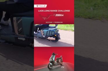 TAILG F72  Laos Ultra-Range Challenge: 200km on a Single Charge! #tailg