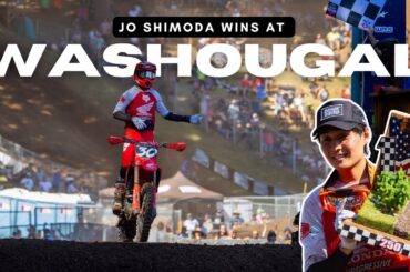 P1 in the PNW for Jo Shimoda 🌲 | Honda HRC Progressive