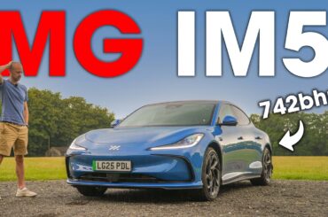 NEW MG IM5 review! We drive 742bhp Model 3 rival | What Car?