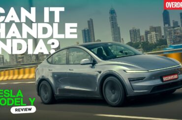 2025 Tesla Model Y Review India - The iPhone of Cars | OVERDRIVE