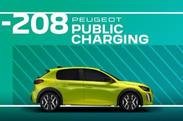 Peugeot E-208 Tutorial | Public Charging