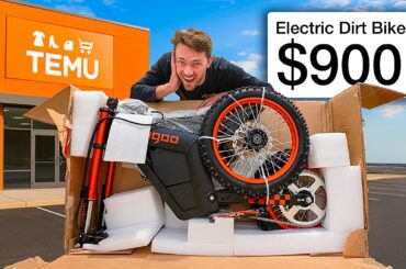 I Bought the Cheapest Electric Dirt Bike on TEMU (Counterfeit)