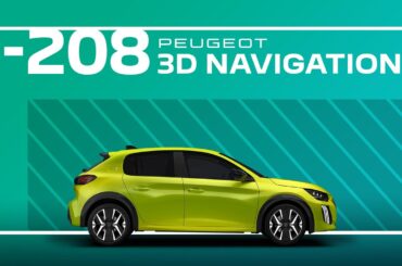 Peugeot 208 Tutorial | 3D Navigation
