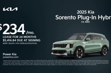 Kia Sorento Plug-In Hybrid 07/23/2025 5856588